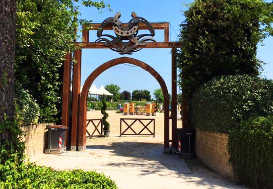 Horses Riviera Resort entrance